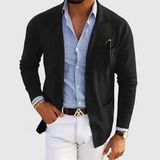 Blazer Herren | Lockere Passform & entspannter Komfort – Schwarz