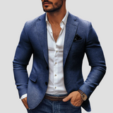 Blazer Herren | Slim Fit & Eleganter Schnitt – Marineblau