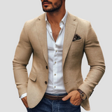Blazer Herren | Slim Fit & Eleganter Schnitt – Beige