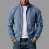 Avermont - Softtouch-Bomberjacke – Himmelblau