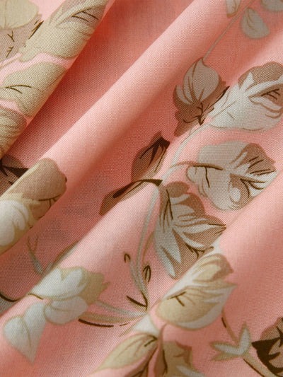 Blumenhemd | Bedruckt | Kurzarm | Hemd mit Knopfleiste | Herrenhemden