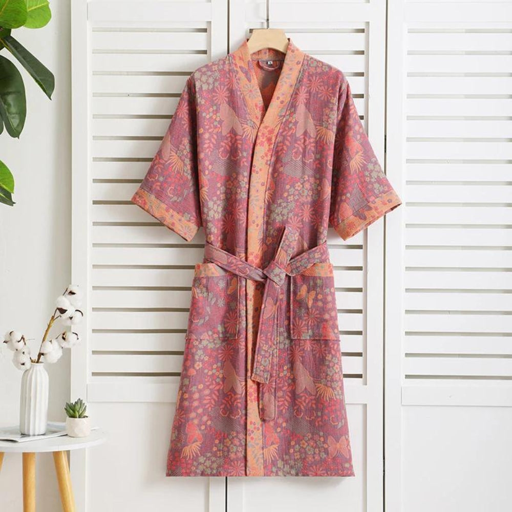Blumenkimono Bademantel für Elegante Momente