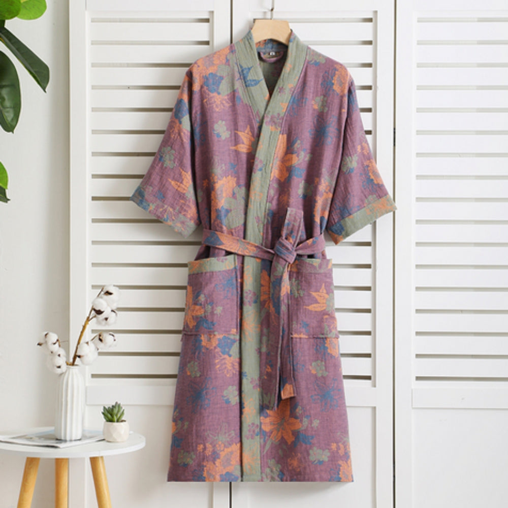 Blumenkimono Bademantel für Elegante Momente