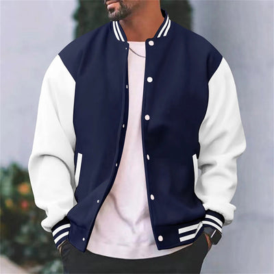 Bomberjacke - Button-Up - Sommer - Baseballjacke - Herrenjacke