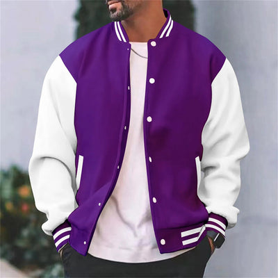 Bomberjacke - Button-Up - Sommer - Baseballjacke - Herrenjacke