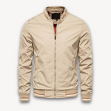 Bomberjacke Herren | Stehkragen & Leicht für Übergangszeit – Khaki