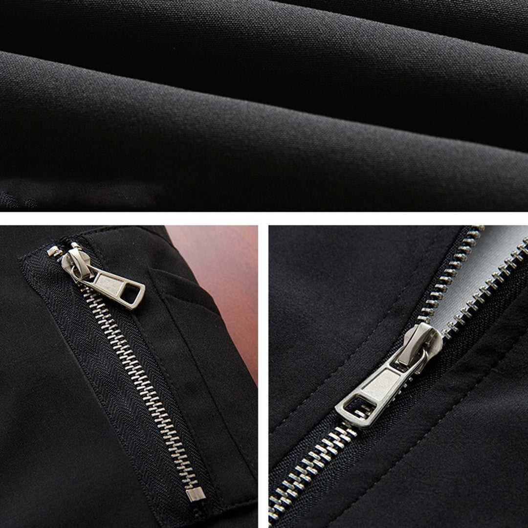 Bomberjacke | Reißverschluss | Leicht | Sommerjacke | Herrenjacke