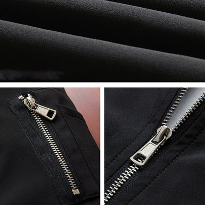 Bomberjacke | Reißverschluss | Leicht | Sommerjacke | Herrenjacke