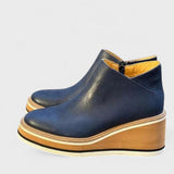 Sophronia - Wasserdichte Stiefeletten – Blau