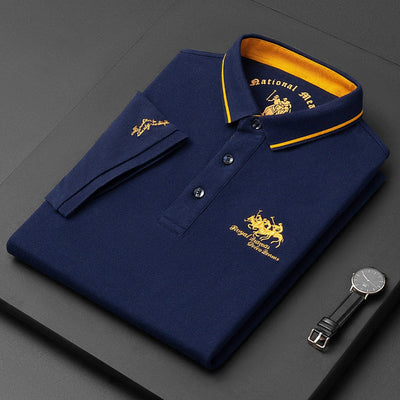 Lässiges Poloshirt Mit Knöpfen Für Herren | Kurzarm