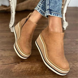 Wasserdichte Stiefel mit Reißverschluss für Damen, orthopädisch – Khaki