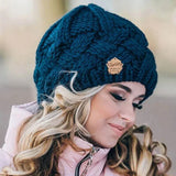 Strickmütze – Blau