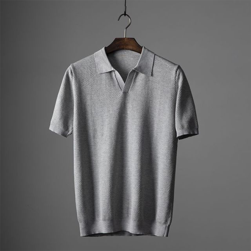 Herren Lässig Kurzarm Poloshirt | Sommer