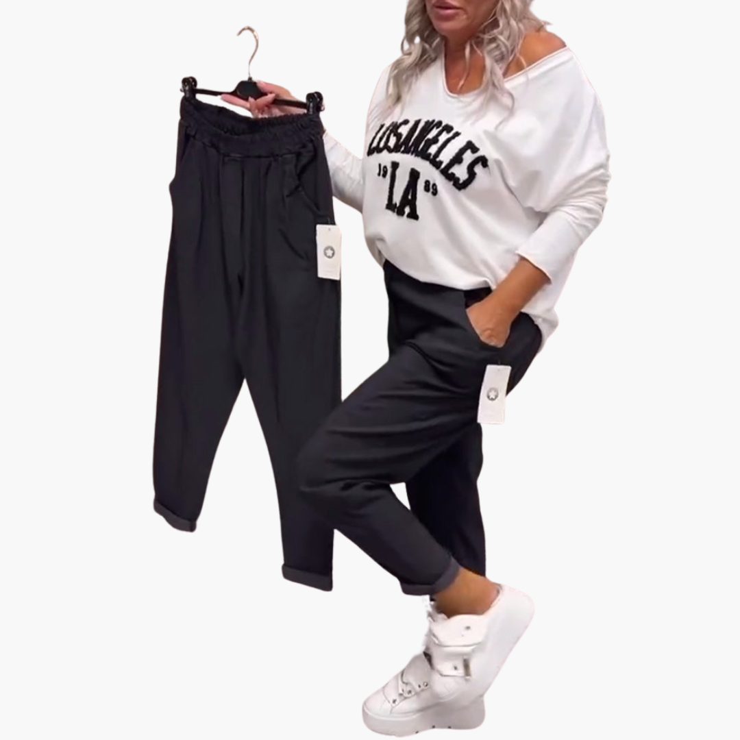 Elegante Damen Freizeithose