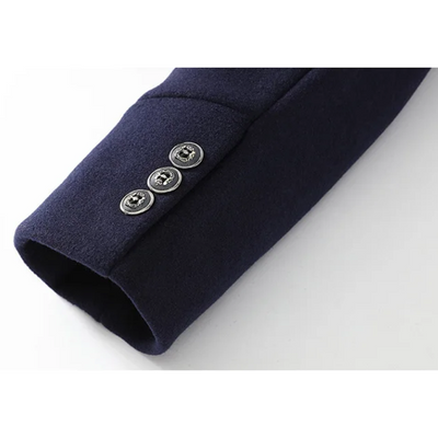 Herren Wintermantel - Warm & Stilvoll mit Stehkragen