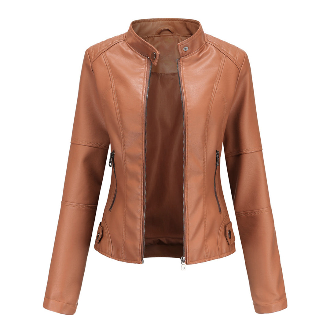 Milena - Stylische Lederjacke