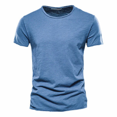 Herren Slim Fit Lässig T-Shirt | Sommer