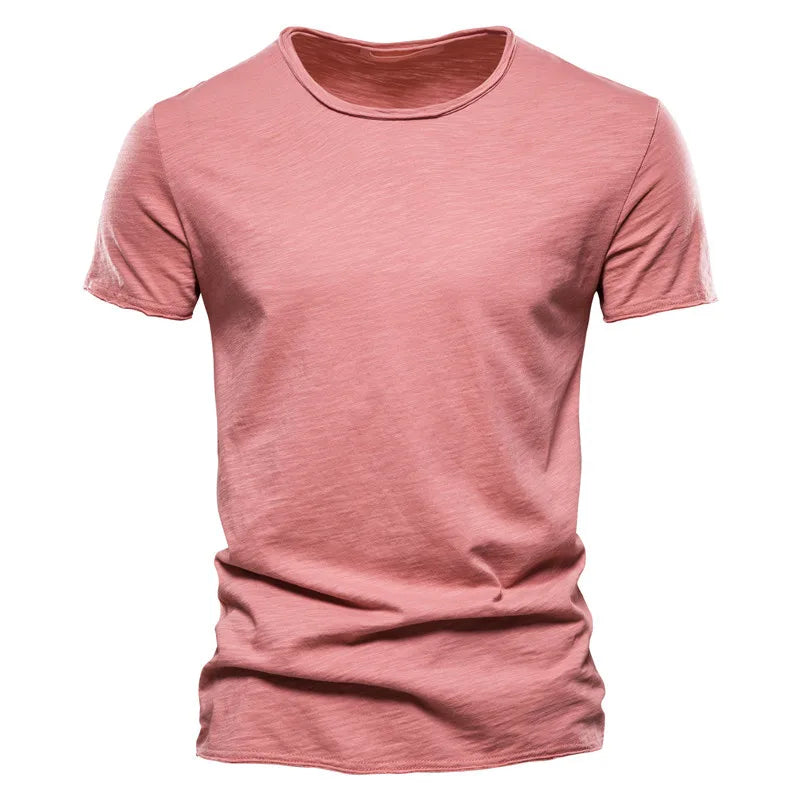 Herren Slim Fit Lässig T-Shirt | Sommer