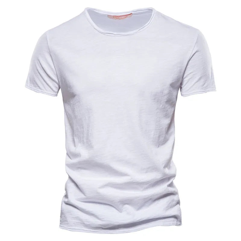 Herren Slim Fit Lässig T-Shirt | Sommer