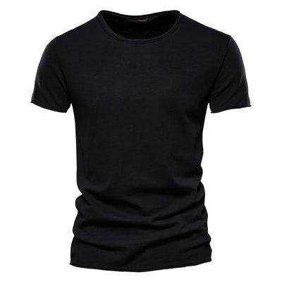 Herren Slim Fit Lässig T-Shirt | Sommer