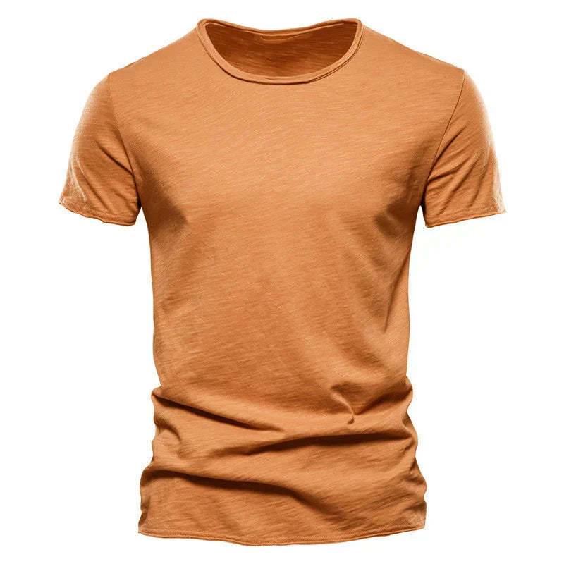 Herren Slim Fit Lässig T-Shirt | Sommer