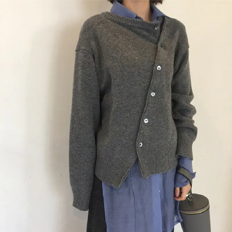 Dora | Strickjacke mit Knöpfen