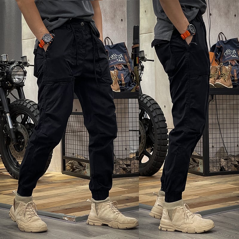 Cargo Jogger | Tactical | Drawstring | Cargohosen | Herrenhosen