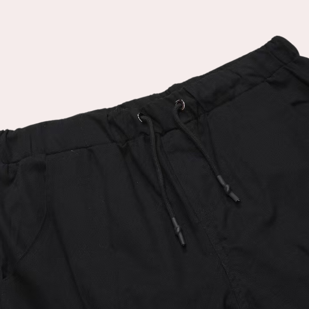Cargo Joggers – Elastischer Bund – Kordelzug – Cargohosen – Herrenhosen