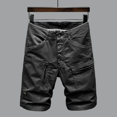 Cargo-Shorts | Stretch | Lockere Passform | Lange Shorts | Shorts für Herren