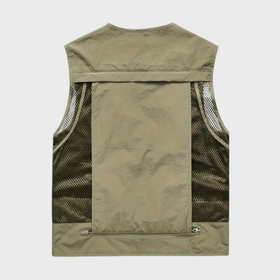 Cargo-Weste | Reißverschluss | Taschen | Cargo-Weste | Herrenweste