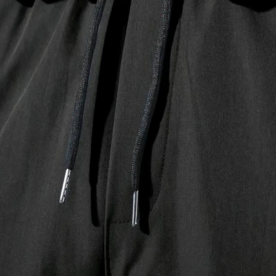 Cargohose – Schwarz – Kordelzug – Cargojogginghose – Herrenhose