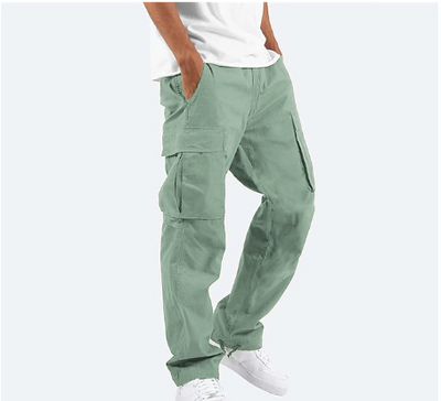 Cargohosen – Cargohosen für Herren mit geradem Bein und lockerer Passform