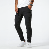 Cargohosen Herren | Slim Fit & Urban – Schwarz
