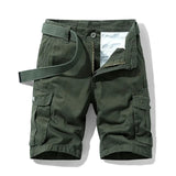 Cargoshorts Herren | Viele Taschen & Lässiger Outdoor-Style – Grün