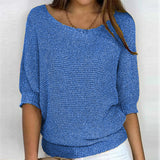 Helena | Weicher Und Eleganter Damenpullover Für Jeden Tag – Blau
