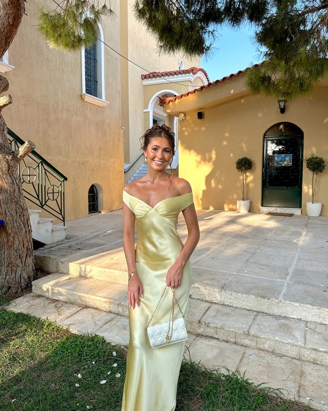 Damen Schulterfrei Meerjungfrau Hochzeit Gast Kleid | Maxi