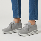 Carol | Moderne Damen-Sneaker mit weichem Laufgefühl – Grau