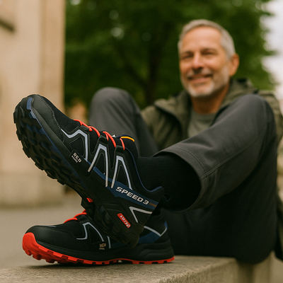 Herren Atmungsaktive Mehrfarbige Schuhe | Draußen