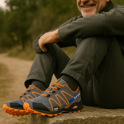 Herren Atmungsaktive Mehrfarbige Schuhe | Draußen