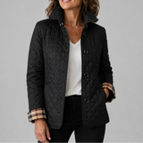 Ainswyn - Leichte Steppjacke – Schwarz