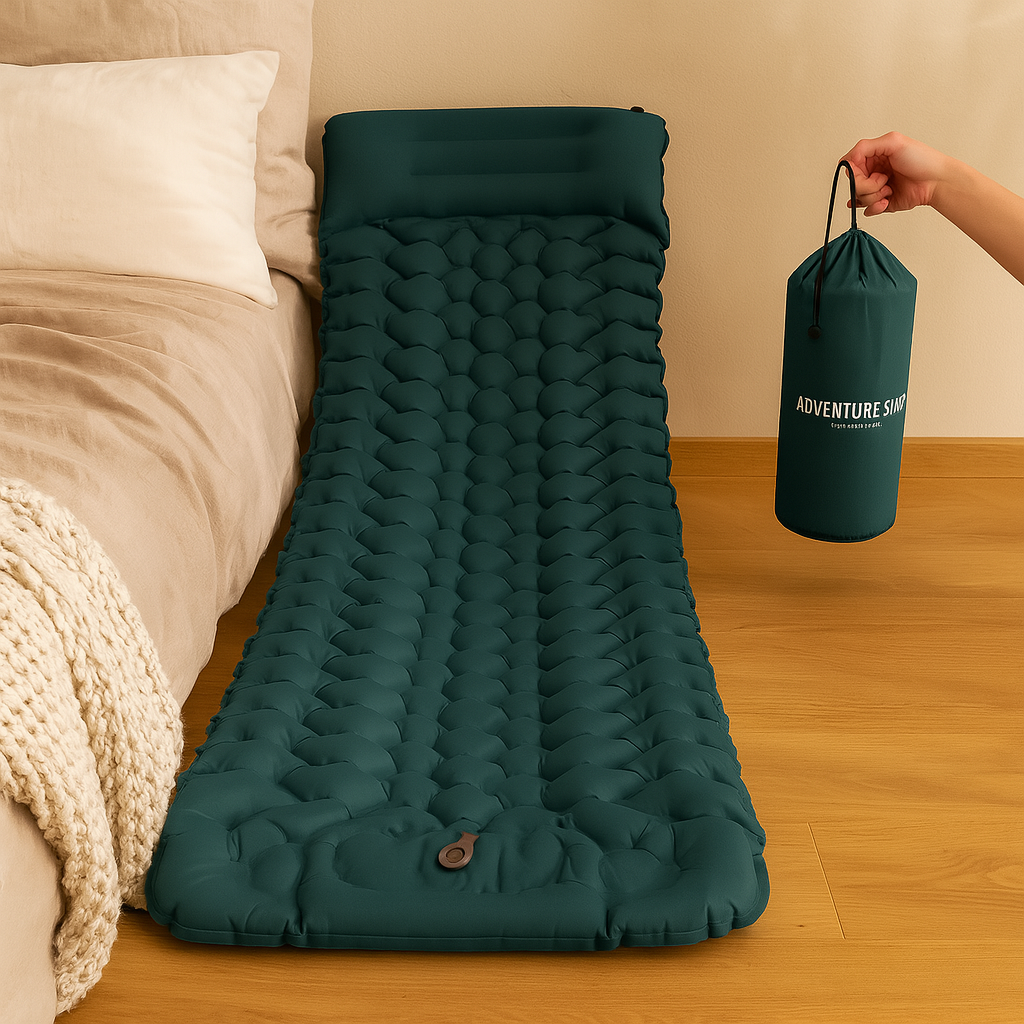 TrekLig Selbstaufblasende Isomatte – Leichte Campingmatratze für Outdoor-Komfort