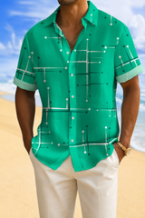 Norbridge - Besonders weiches Herren-Strandshirt – Dunkelgrün