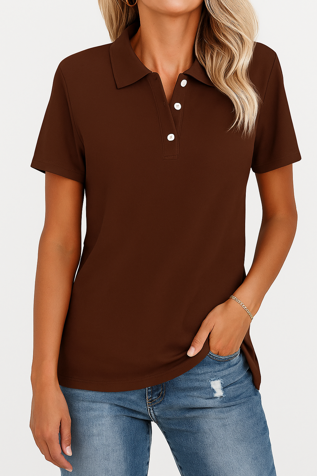Kathie - Elegantes Polo Hemd