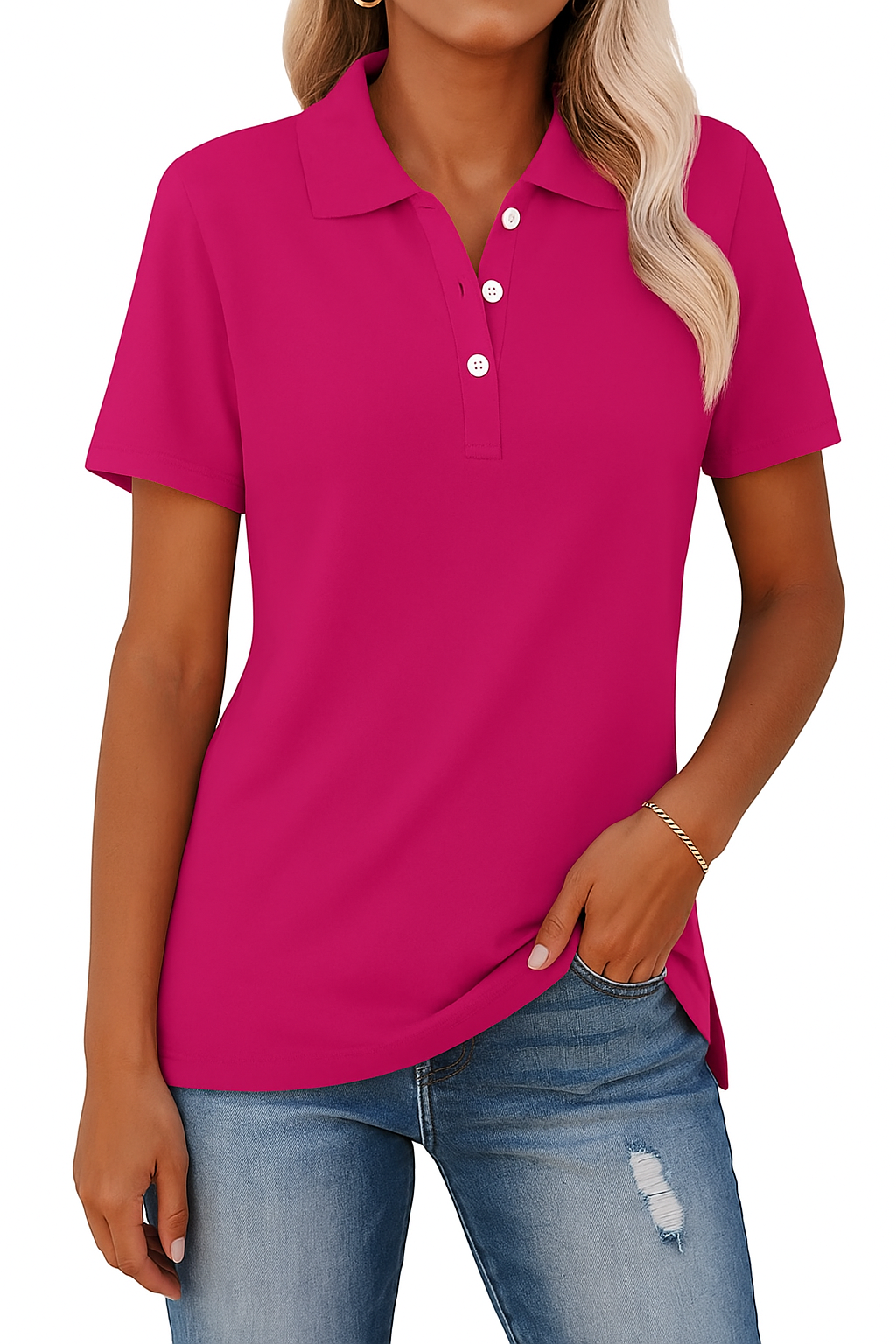 Kathie - Elegantes Polo Hemd