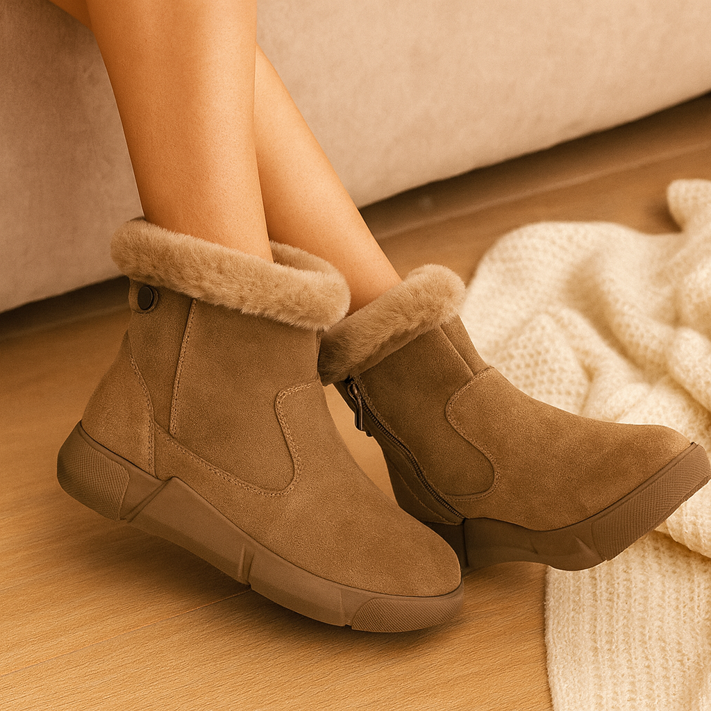 Amara | Stylische Winterstiefel mit warmem Futter