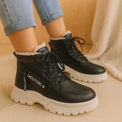 Seraphine | Winterstiefel mit Kunstfellfutter