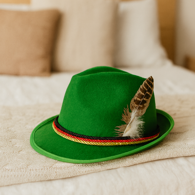 Oktoberfest Hut Herren – Münchner Jazzhut im Bayerischen Stil