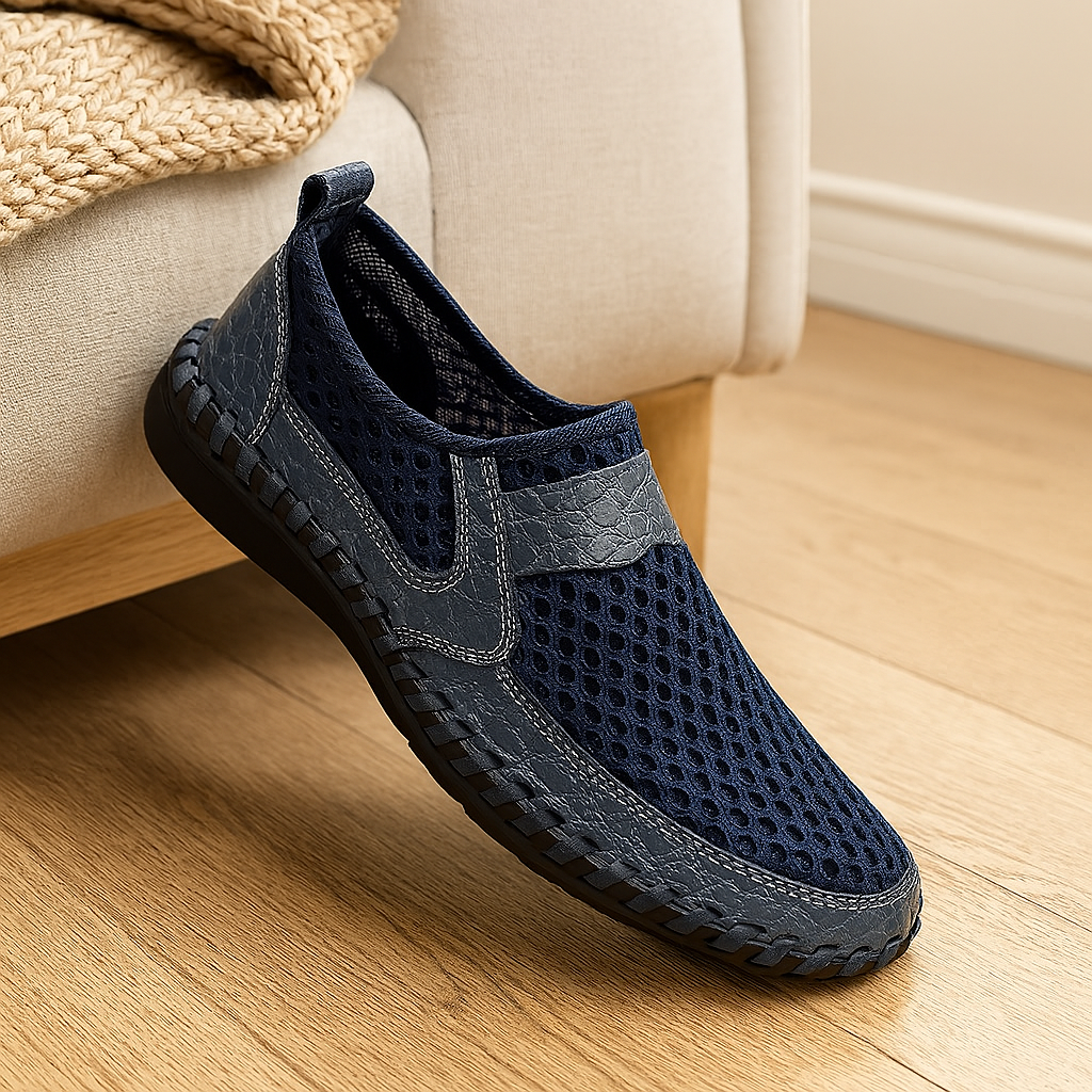 Herren-Loafer – Outdoor-Schlupfschuhe mit Gummisohle