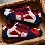 Norwood - Premium Retro-Sneaker – Rot