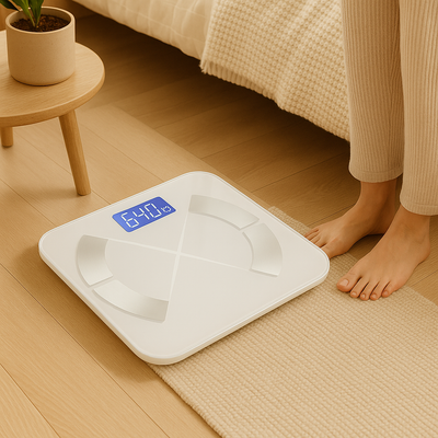 FitTrack LED Intelligente Körperfettwaage mit drahtloser App-Synchronisierung